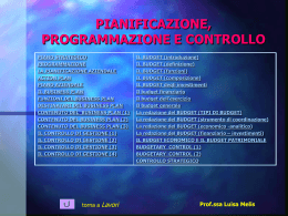 IL BUDGET