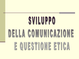 un`etica della comunicazione
