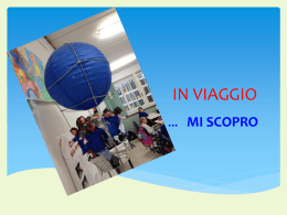 In viaggio... mi scopro