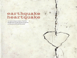 earthquake_heartquake Sintesi