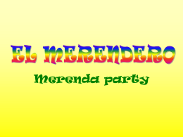El merendero