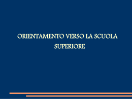 Orientamento a Firenze - Istituto Comprensivo Piero della Francesca