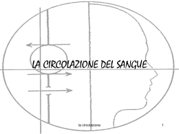 LA CIRCOLAZIONE DEL SANGUE