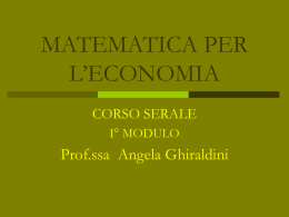 MATRICI e DETERMINANTI