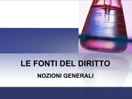 Lo stato e le sue fonti