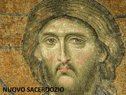 IL NUOVO SACRIFICIO «…