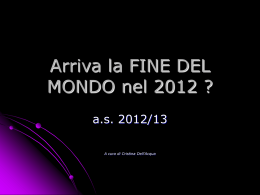 premesse 2012 - ICS Aldo Moro