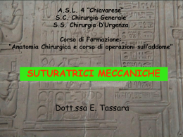 Suturatrici meccaniche