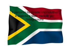 L`integrazione sudafricana