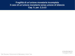 Economics of Monetary Union 10e