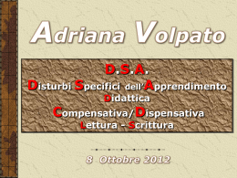 Lezione del 08/10/2012 _docenti secondarie