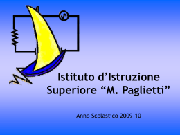Versione ITN modificabile - Istituto d`istruzione superiore M. Paglietti