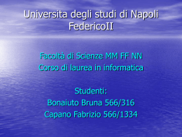 Sistemi Operativi per Ubiquitous Computing