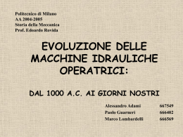 dal 1000 ac ai giorni nostri - Conferenza per l`Ingegneria