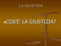 La Giustizia