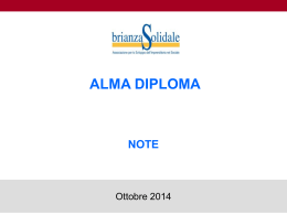 ALMANOTE - Brianza Solidale