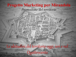 Marketing del territorio 2012 / 2013