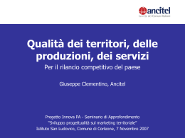 Made in Italy e Turismo