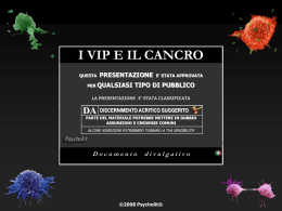 Vittime illustri del Cancro in Italia