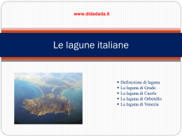 Le lagune italiane