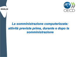 INVALSI La somministrazione computerizzata