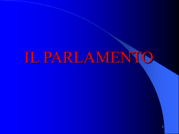 Il Parlamento - Leggi e informazione radiotelevisiva