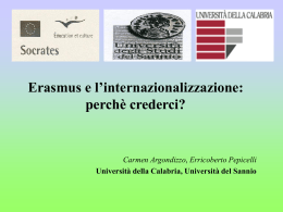 Universit&agrave; della Calabria