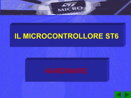 microcontrollore ST6