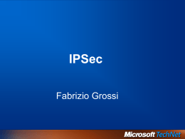 IPSec - Microsoft