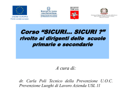 Dispense sulla sicurezza dirigenti