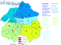 mappatura asili nido e "Tempo per le famiglie" del Comune di Brescia
