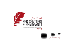 IL PROGRAMMA DEL FESTIVAL - Alliance fran&ccedil;aise Torino