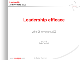 Leadership uniud 25-11-03