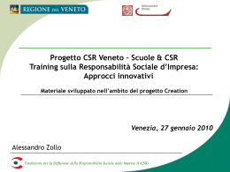una giornata di formazione ai docenti