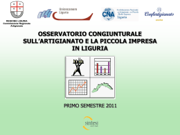 Analisi Congiunturlae I Semestre 2011 (formato per