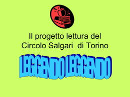 Il progetto lettura del Circolo Salgari di Torino