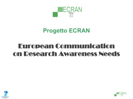 ECRAN European Communication on Research
