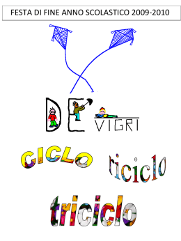 A.s. 2009/2010 CICLO - RICICLO
