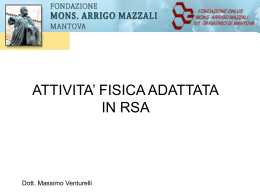 apa rsa - Fondazione Mons. Arrigo Mazzali