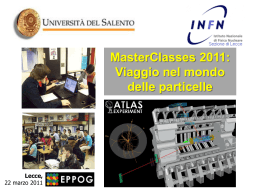 It All Starts With An Atom - “E. De Giorgi” – Università del Salento