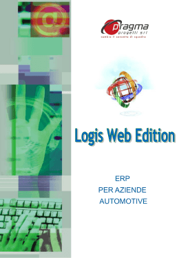 LOGIS Web Edition ERP per aziende Automotive