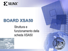 Struttura scheda XSA50