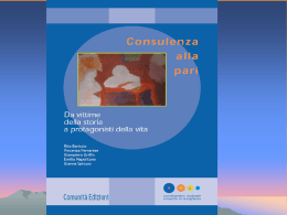 `Il peer counseling come strumento di empowerment` (PowerPoint