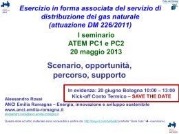 ATEM PC - 20 mag 2013 - Rossi - ANCI Emilia