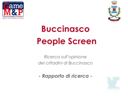 Scarica la ricerca clicca qui - Milano