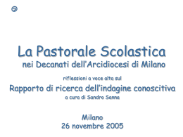 Indagine conoscitiva (file  664Kb)