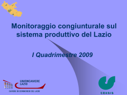 I quadrimestre - La Strategia di Lisbona