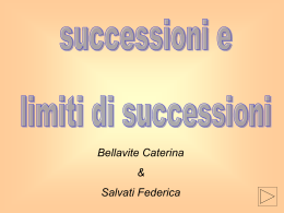 Successioni, limiti di successione