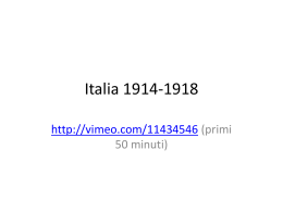 l`italia in guerra