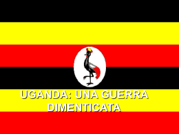 UGANDA: UNA GUERRA DIMENTICATA